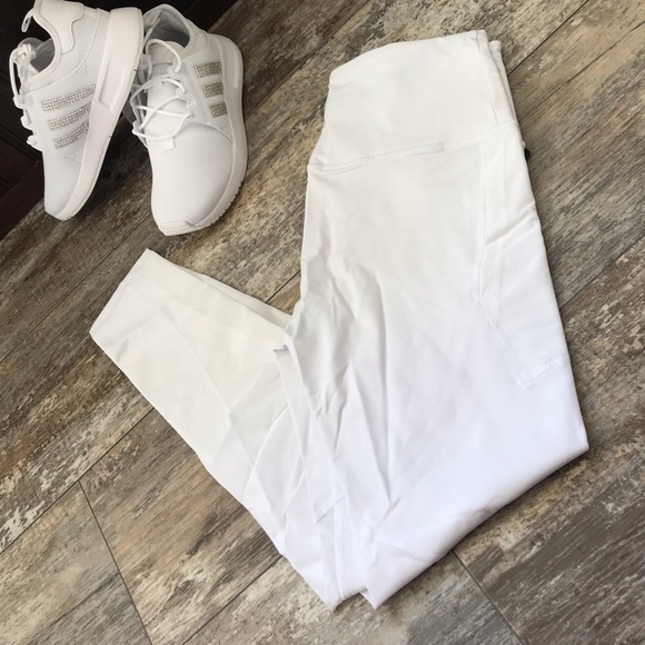 NWT VS MESH WHITE LEGGINGS! - Picture 1 of 4